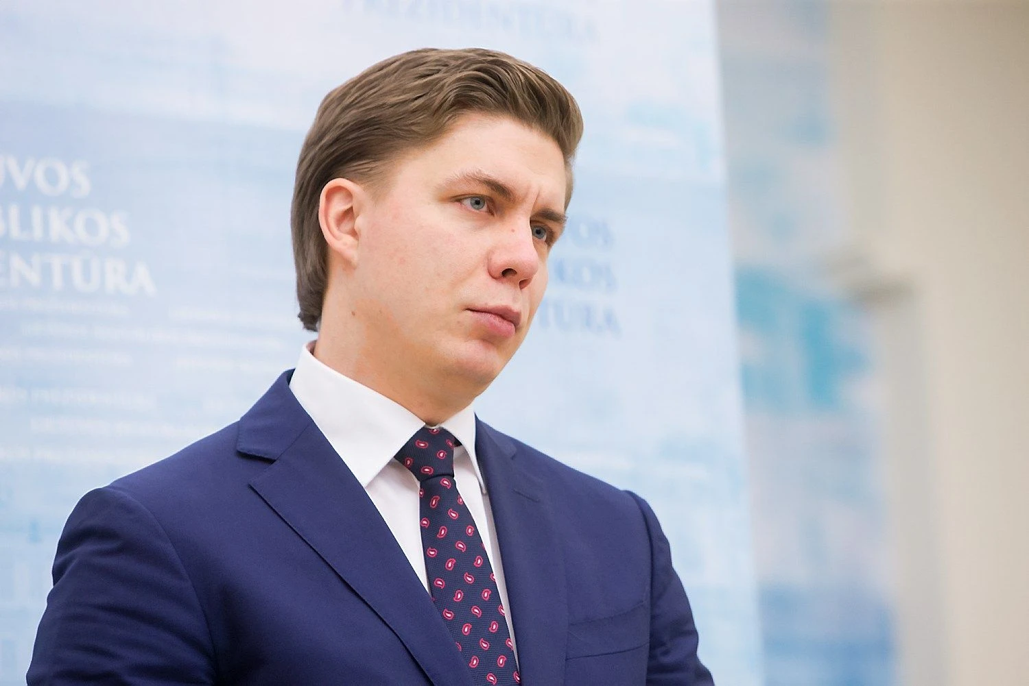 Mindaugas Sinkevičius, ūkio ministras. Juditos Grigelytės (VŽ) nuotr.