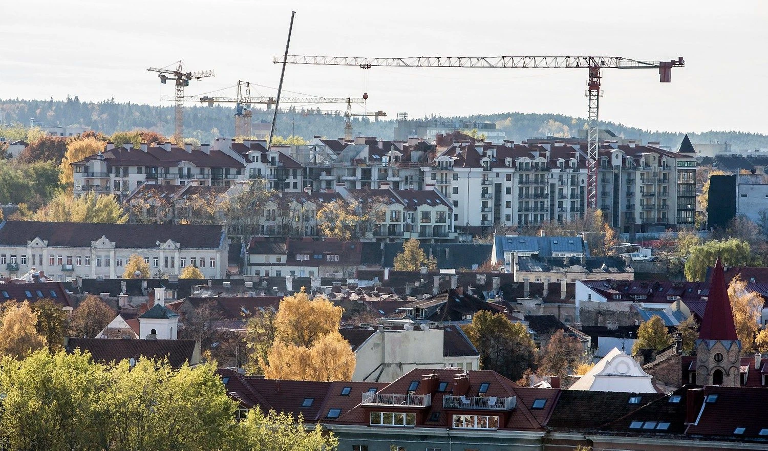 Gyvenamųjų namų kvartalas "Šaltinių namai". Juditos Grigelytės (VŽ) nuotr.