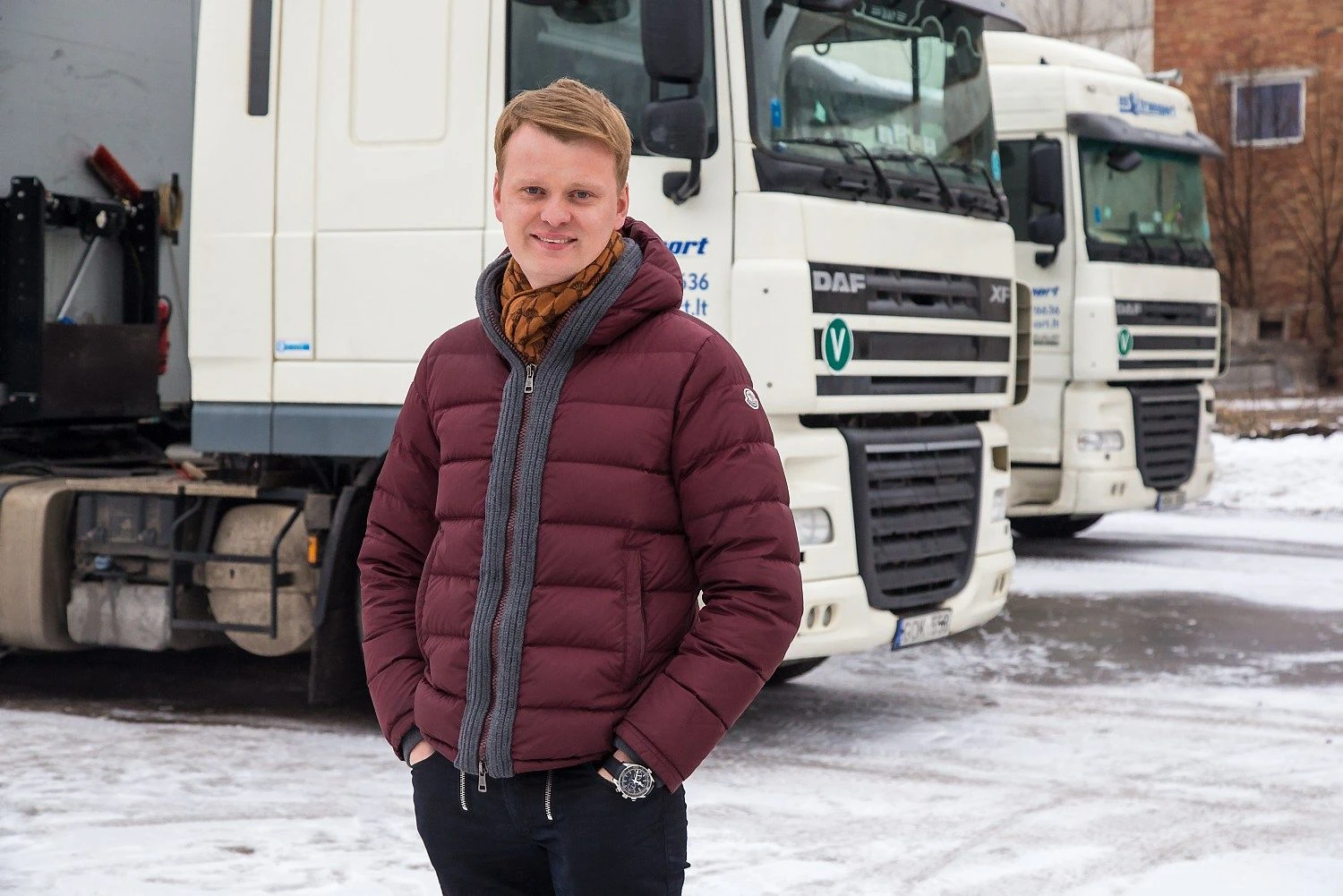 Edvinas Šniras, UAB „Brokmida“ akcininkas: „Anksčiau daugiausia krovinių gabendavome į Rusiją, tačiau pasikeitus situacijai, ėmėmės maršrutų į Europą. Dabar dirbame su abiem rinkomis, ir diversifikacija ne tik suteikia saugumo, bet ir padeda auginti pardavimus.“
Vladimiro Ivanovo (VŽ) nuotr.