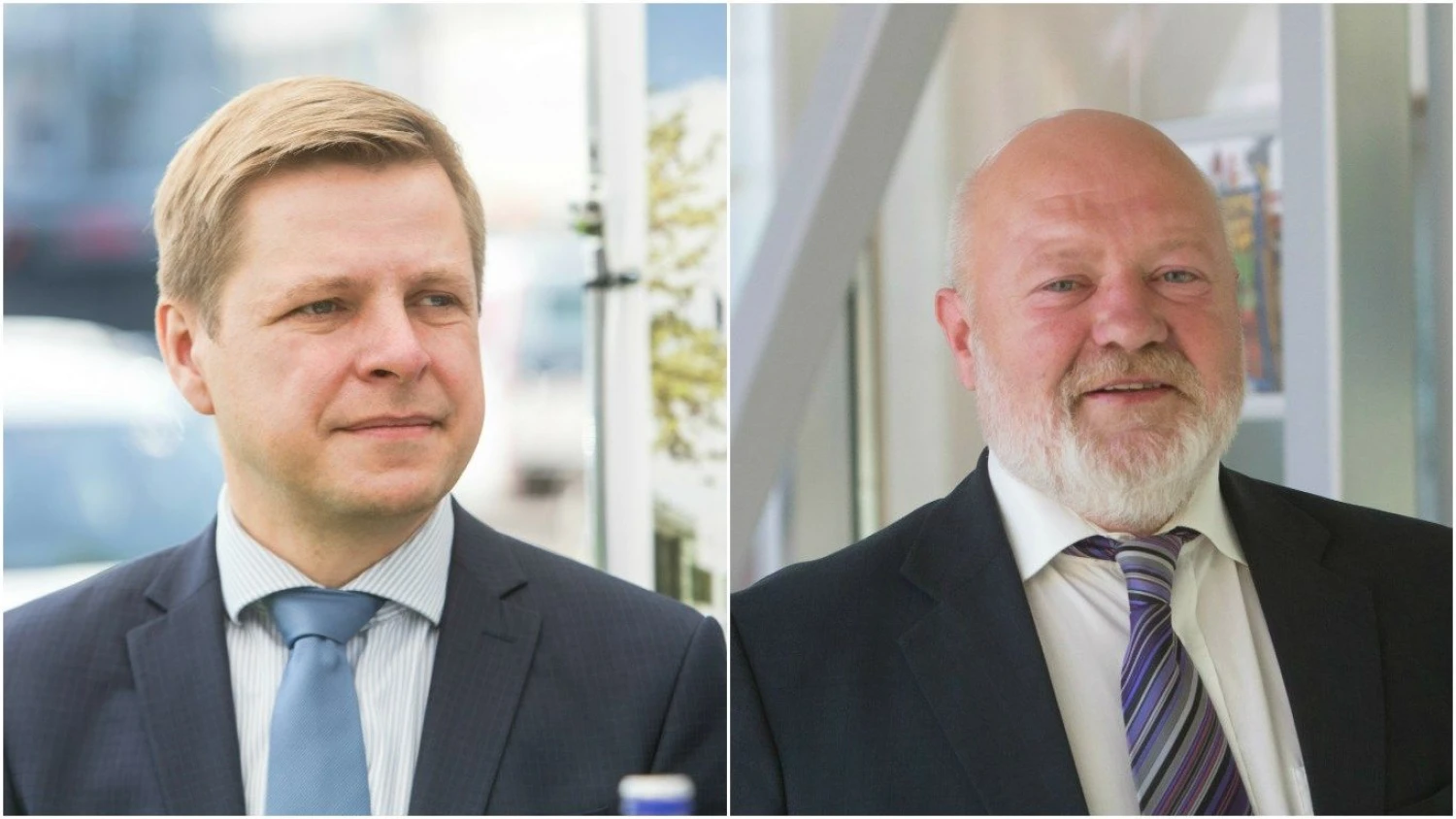 Iš kairės: Remigijus Šimašius ir Eugenijus Gentvilas, Liberalų sąjūdžio pirmininko pavaduotojai.