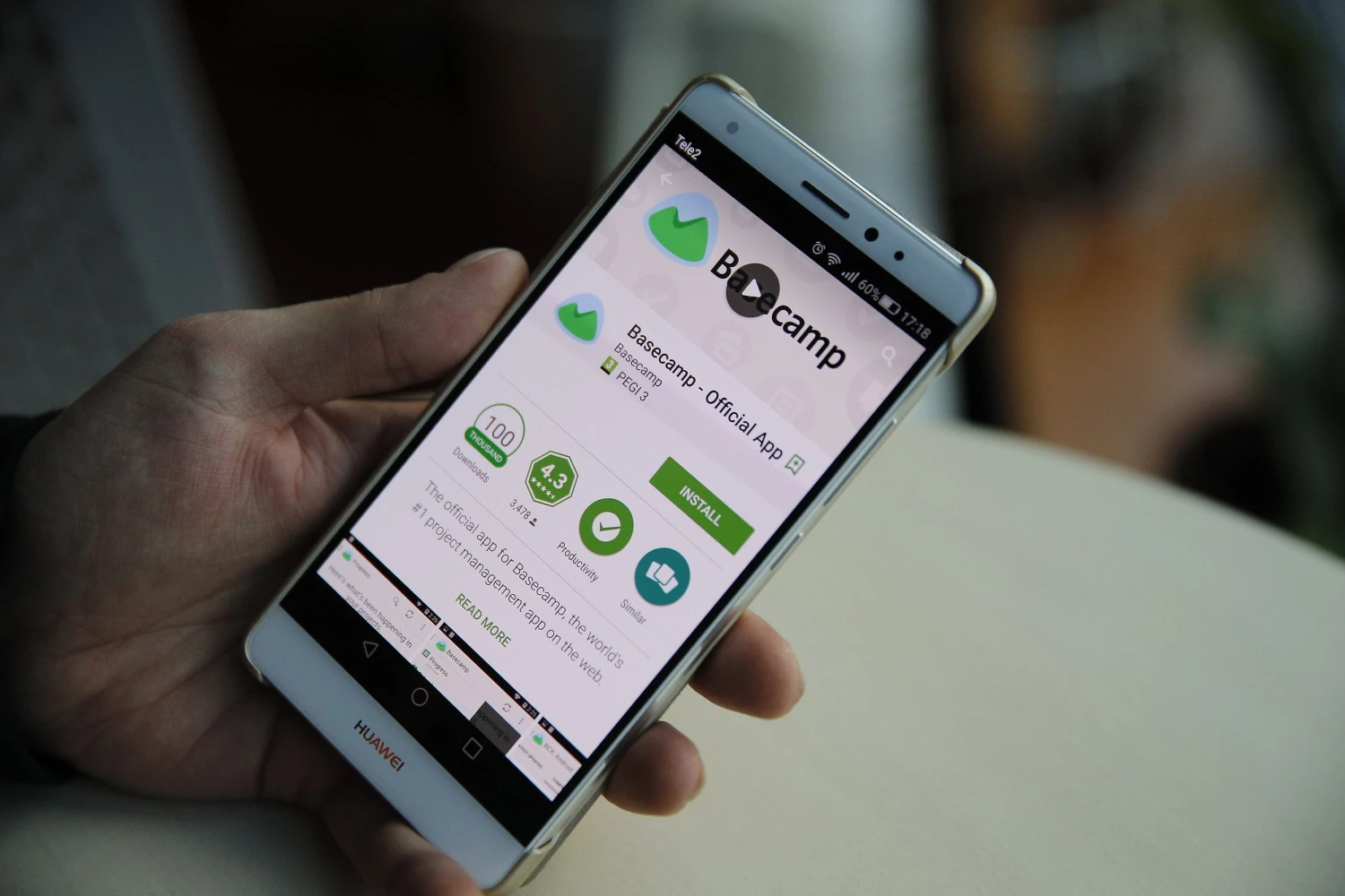 „Basecamp“ programėlę „Android“ vartotojai įvertino 4,3 žvaigždutės iš 5. Vladimiro Ivanovo (VŽ) nuotr